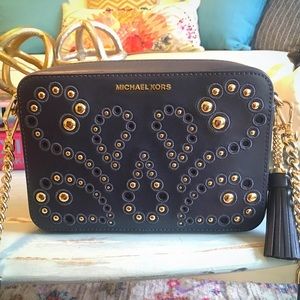 🌟HP!🌟Michael Kors Crossbody Navy Blue